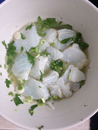 
Ceviche from cod caught in the Baltic Sea<br />
Sustainability / sustainable methods
Daniel Espeloer